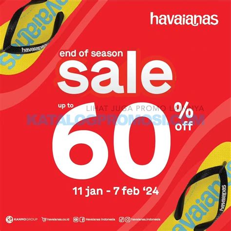 havaianas end of year sale.